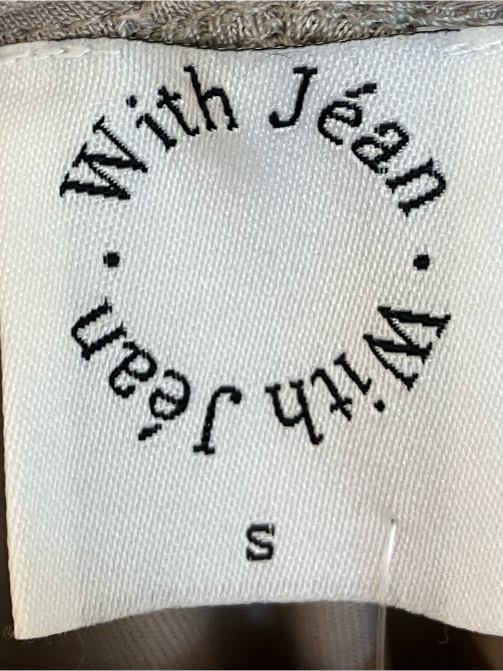 WITH JEAN LANA TOP | COLOR STONE SIZE SMALL - Picture 8 of 9